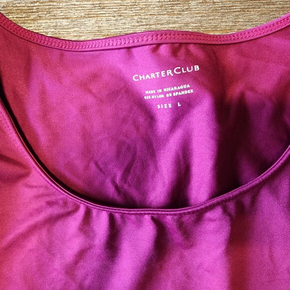 Bundle of 4 Wide Strap Tank Tops Various Sizes - Picture 4 of 10